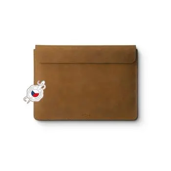Kožené pouzdro FIXED Oxford pro Apple Macbook Pro 16" (2019 a novější), hnědé