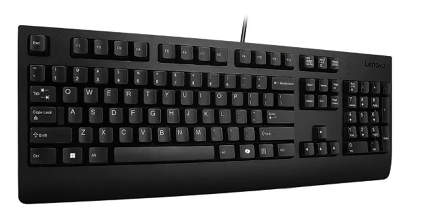 Lenovo Essential/Drátové USB-A/CZ/Černá
