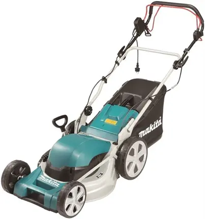 Makita - Elektrická sekačka na trávu 1800 W, záběr 46 cm, s pojezdem ELM4621