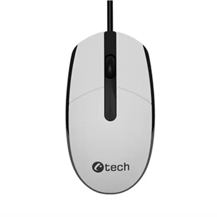 Myš C-TECH WM-10, černobílá, USB