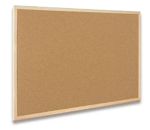 Nástěnka Classic Economy 80 x 60 cm, korková jednostranná
