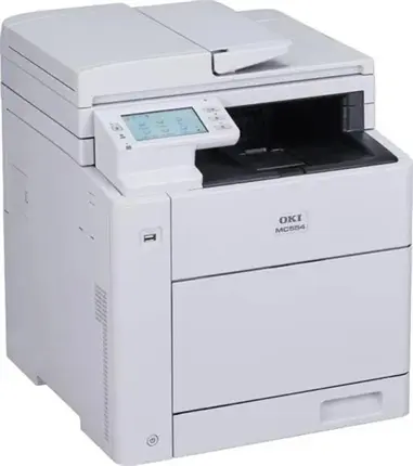 OKI MC554dn/ barevná/ PSCF/ A4/ 600x600 dpi/ 32 ppm/ USB/ LAN