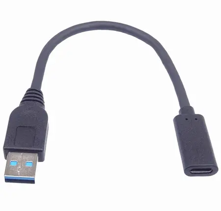 PremiumCord kabel USB C samec-USB A 3.0 samice 20cm