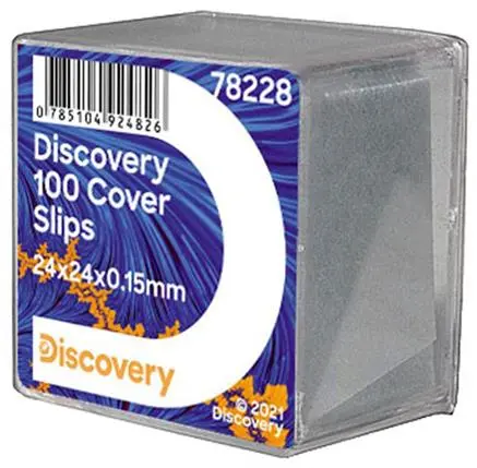 Příslušenství Discovery 100 Cover Slips - 100ks krycích sklíček k mikroskopu