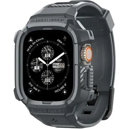 Spigen Rugged Armor Pro řemínek Apple Watch Ultra 2/1 49mm šedý