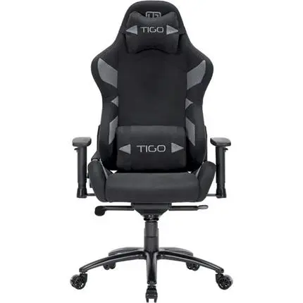 TIGO Slayer herní židle černošedá