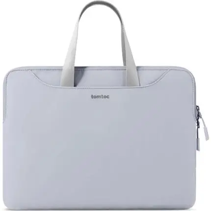 tomtoc Light-A21 Dual-color Slim Pouzdro s poutkem pro 13.5" notebook modrá