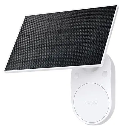 TP-Link Tapo A201, solární panel pro bateriové Tapo kamery, 2.5W, IP65