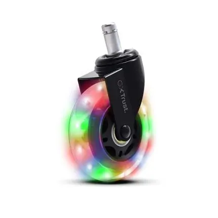 TRUST GXT701 LED GEL CHAIR WHEELS 25803