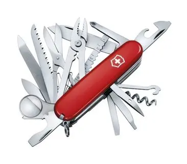VICTORINOX nůž kapesní SWISSCHAMP 91mm ČERVENÝ