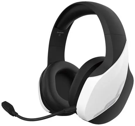 Zalman headset ZM-HPS700W / herní / náhlavní / bezdrátový / 50mm měniče / 3,5mm jack / bíločerný