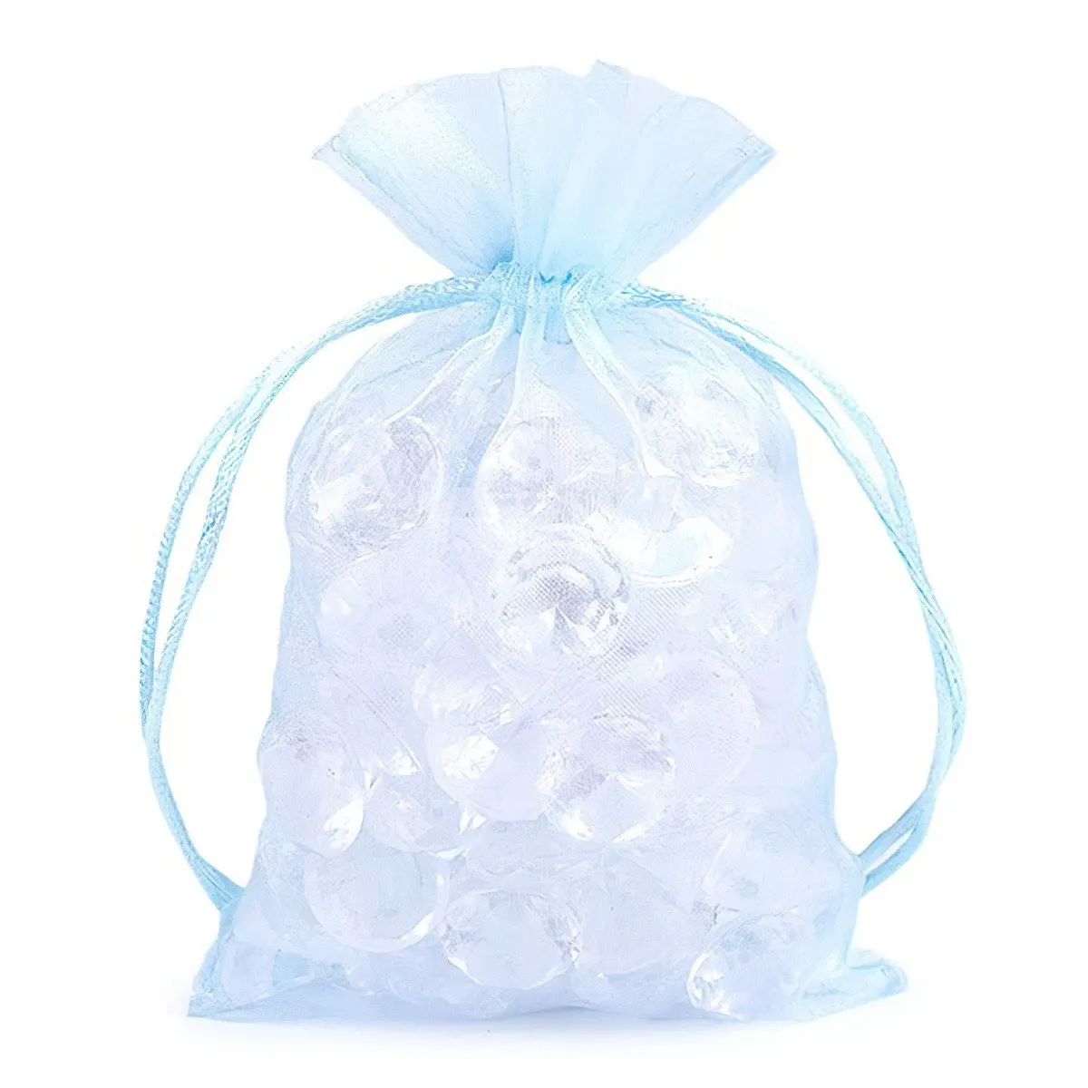 Stoklasa Pytlík organzový dárkový 720368/15, světle modrá, 10x15cm