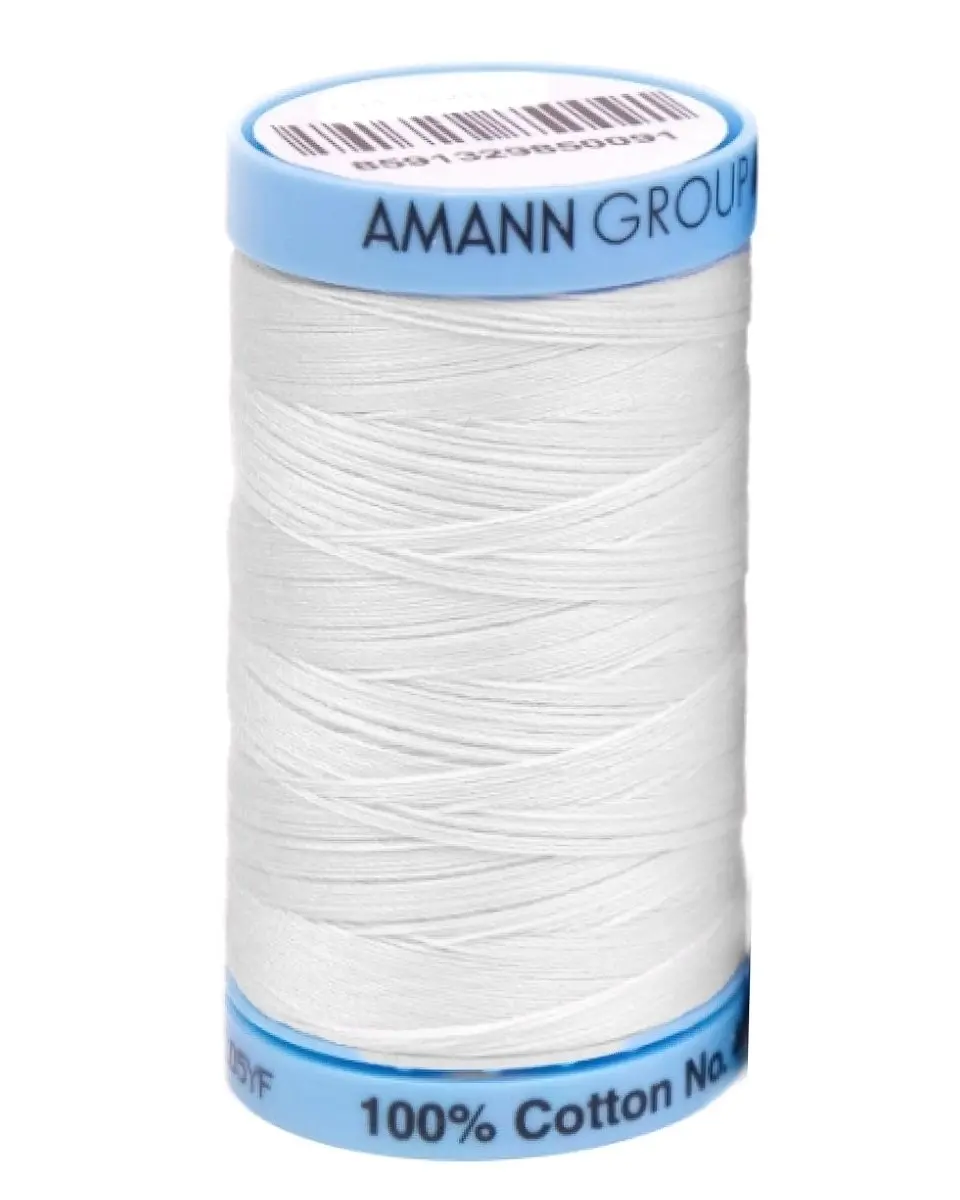 Amann Univerzální šicí nit Amann TRIANA 50 bavlněná, bílá 2000, návin 400m