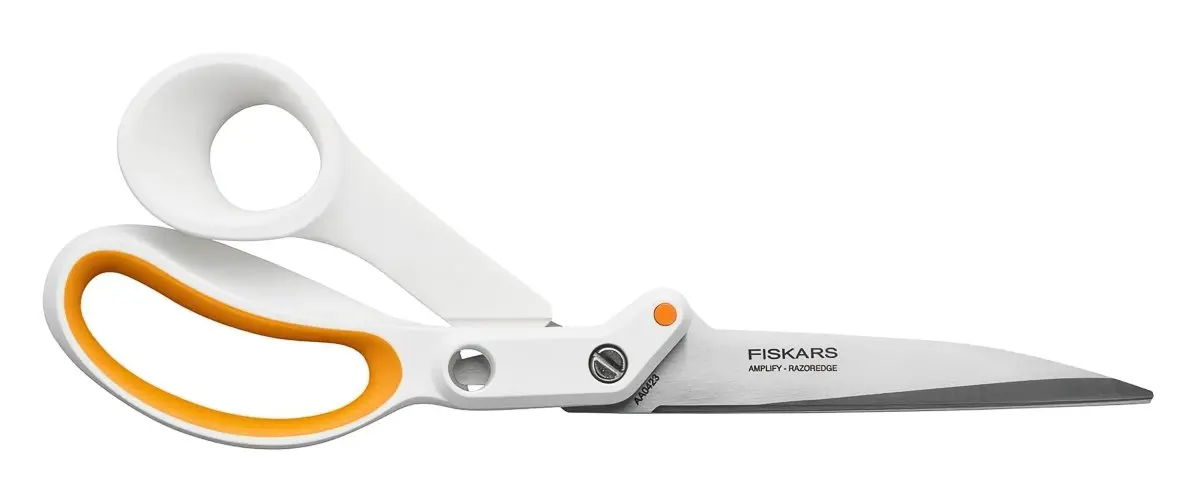 Fiskars Krejčovské univerzální nůžky FISKARS Amplify 1070082, na silné materiály, délka 26 cm