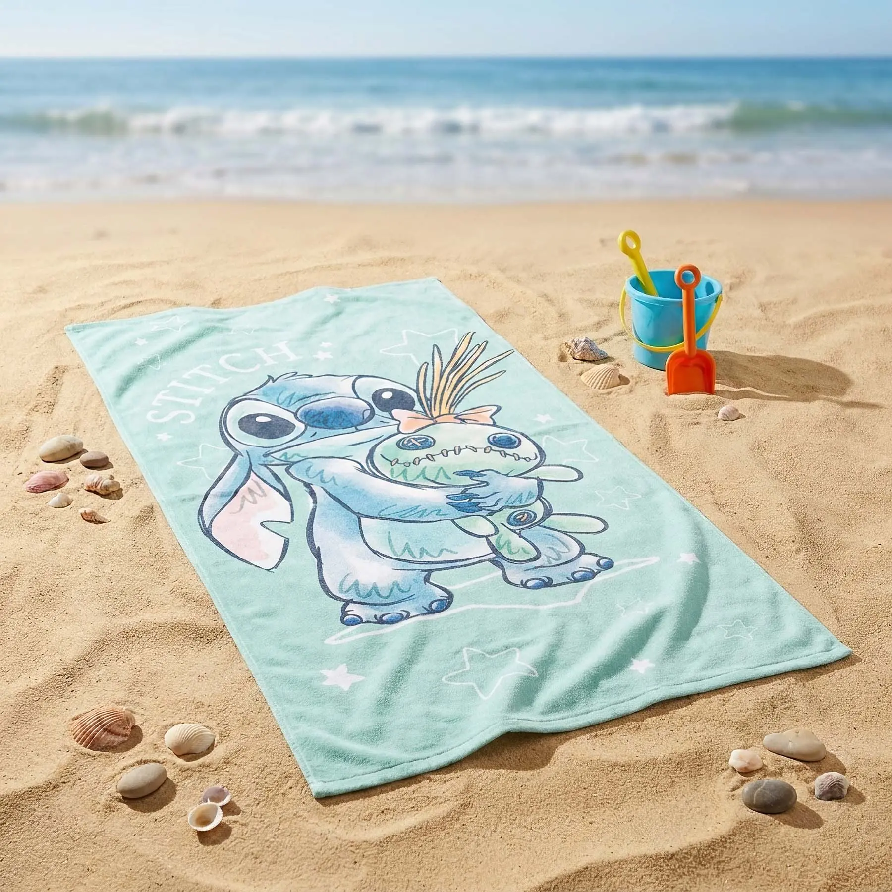 Jerry Fabrics Osuška Lilo a Stitch Buddies 70x140 cm