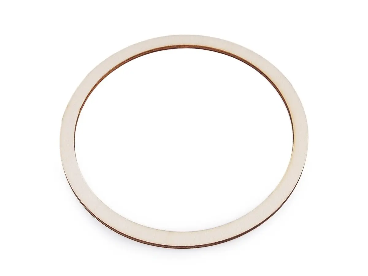 Stoklasa Dřevěný kruh, výřez na lapač snů 790124, světlý, průměr 15cm