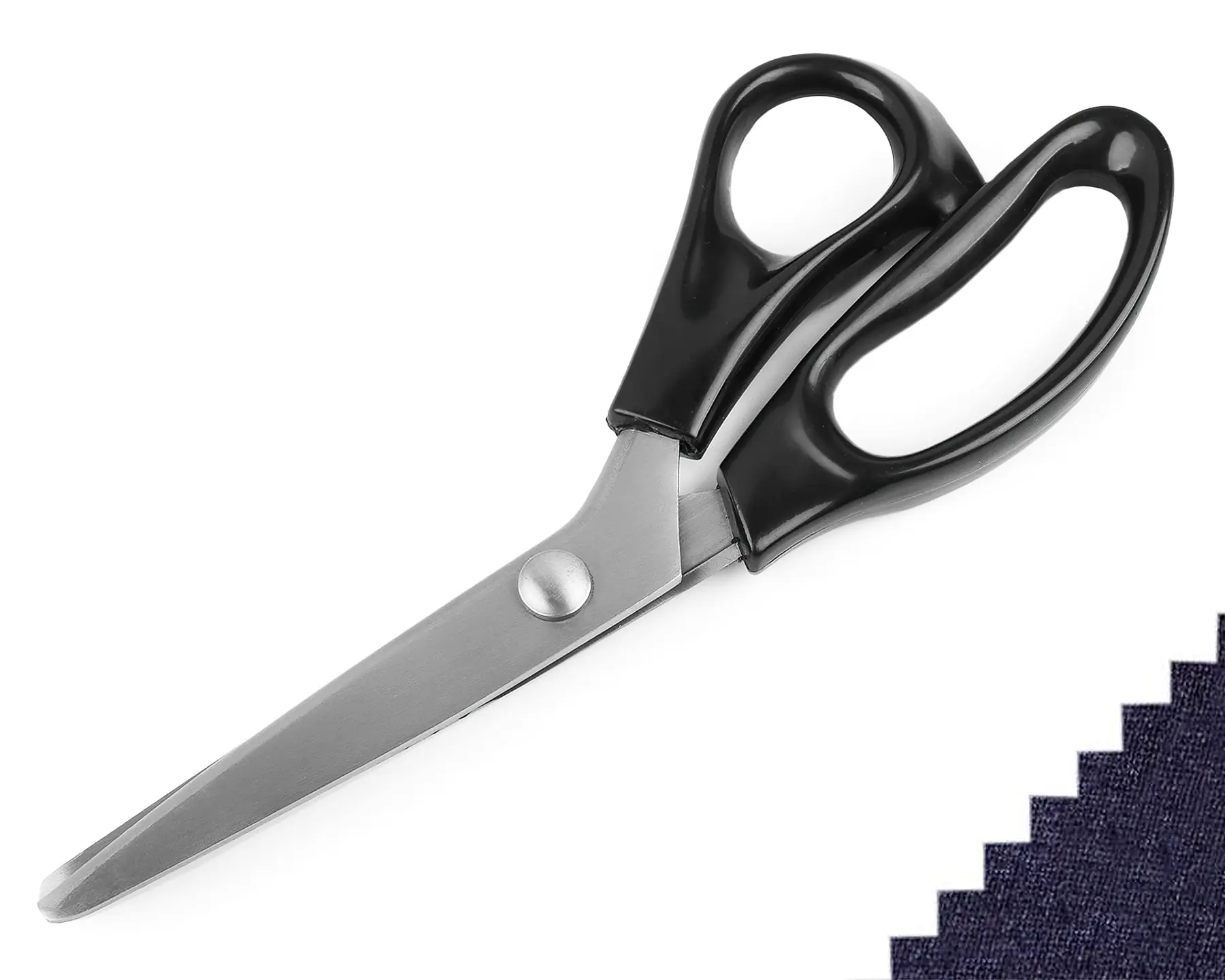 MGH Entlovací nůžky zoubkované, s klasickou rukojetí, délka 24cm