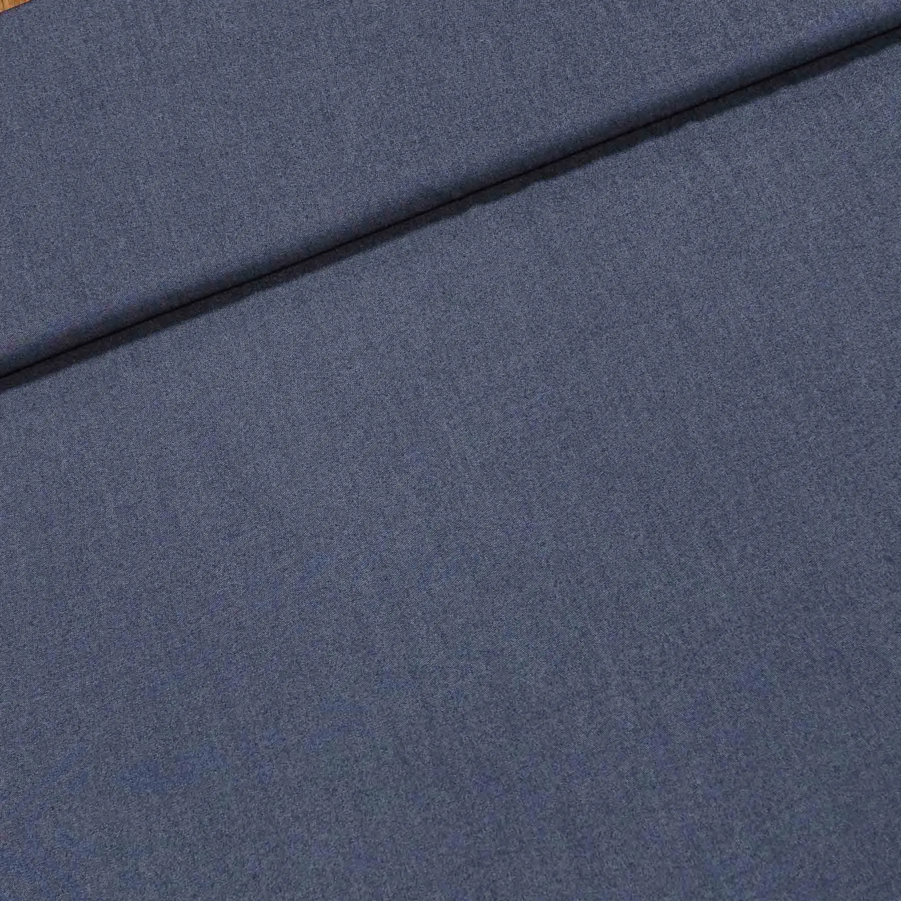 Košilovina viskózová 3420, vzhled rifloviny, modrá, š.150cm (látka v metráži)