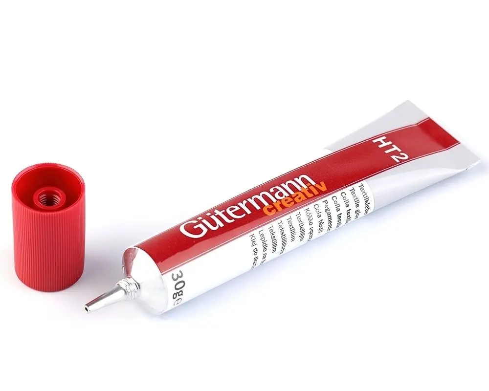 Lepidlo na textil GÜTERMANN HT2 CREATIV, průhledné lepidlo na látky, 30g