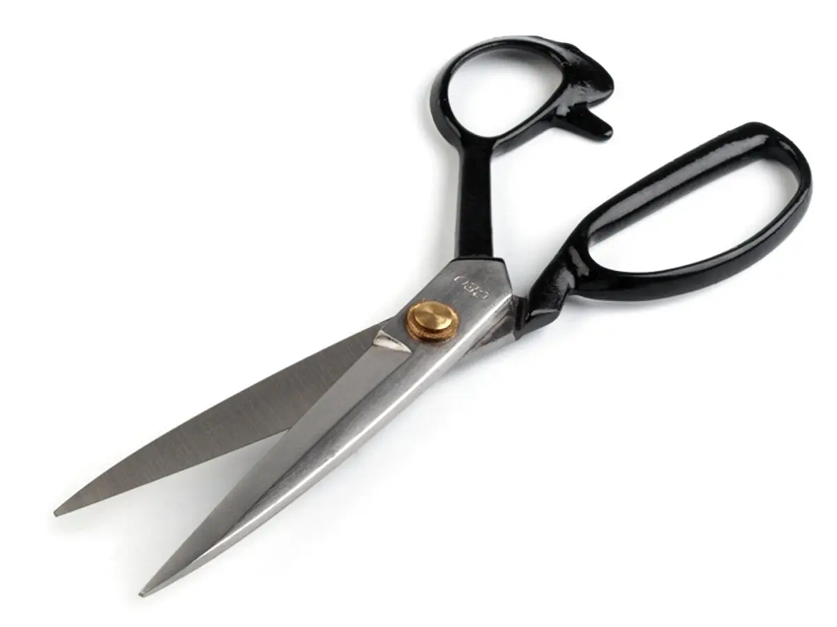 CEO klasické krejčovské celokovové nůžky CEO J774, s pogumovanou rukojetí, délka 23cm (9")