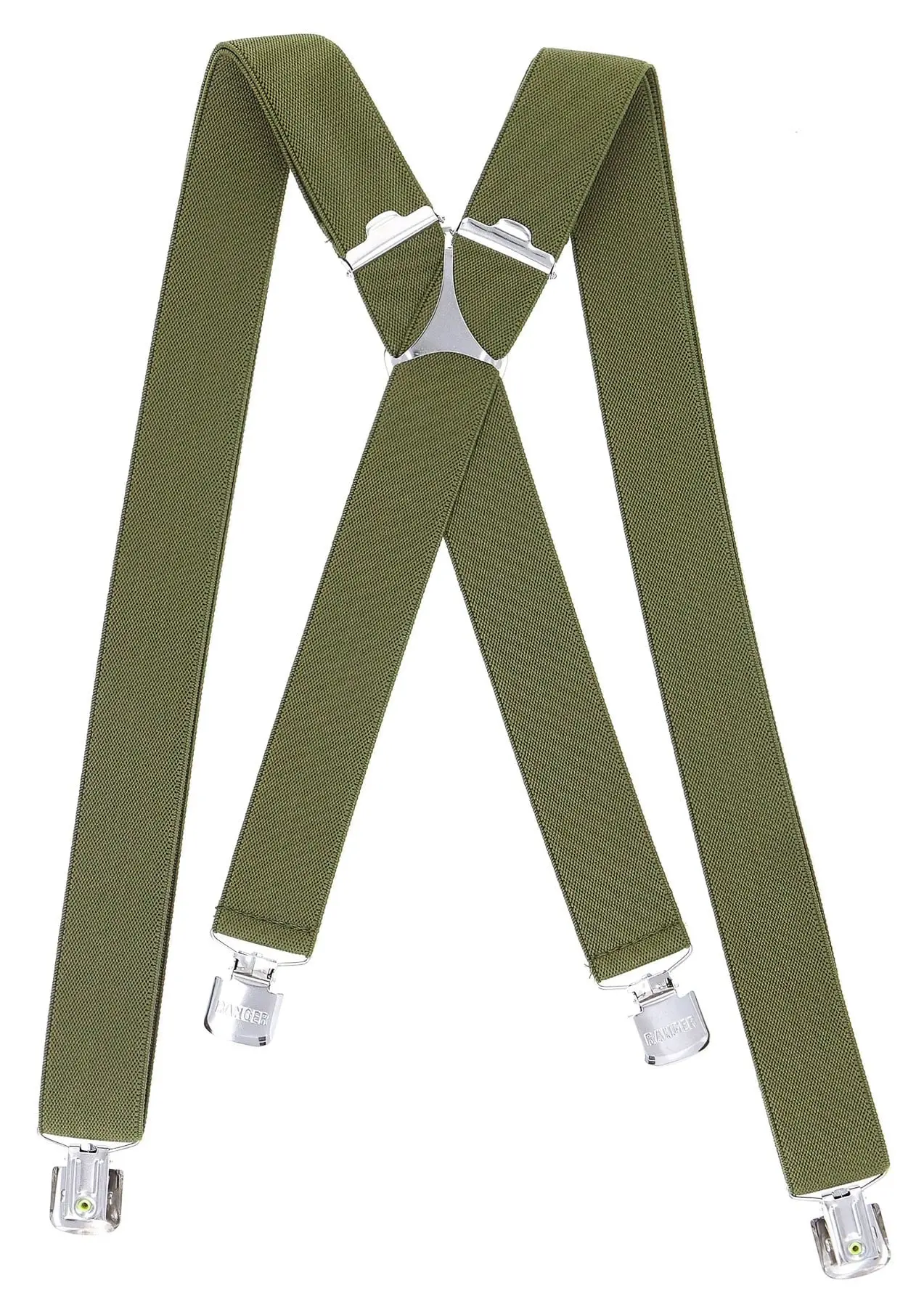Ranger Šle pánské RANGER Dt30.044, délka 130cm, šíře 3cm, tvar X, khaki