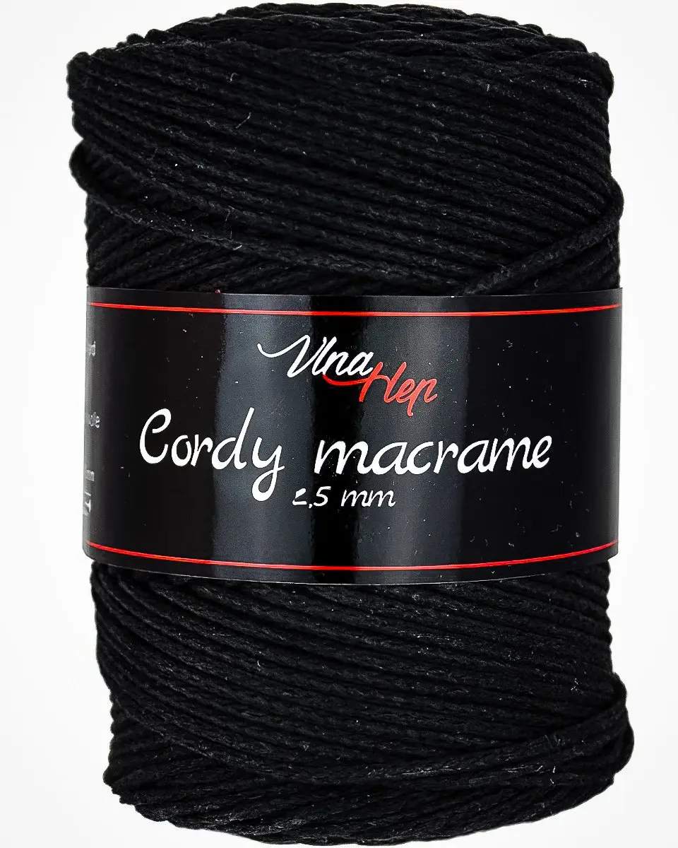 Pletací / háčkovací příze Vlna-Hep CORDY MACRAME 2,5mm
