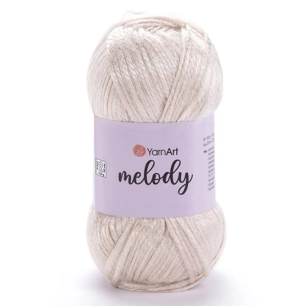 Pletací / háčkovací příze YarnArt MELODY 895 perleťová, efektní, 100g/230m
