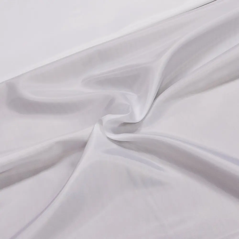 Podšívka polyesterová 01, jednobarevná bílá, š.150cm (látka v metráži)