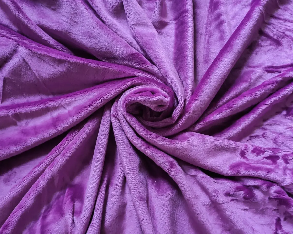 Homeville prostěradlo mikroplyš 180x200 cm fialová