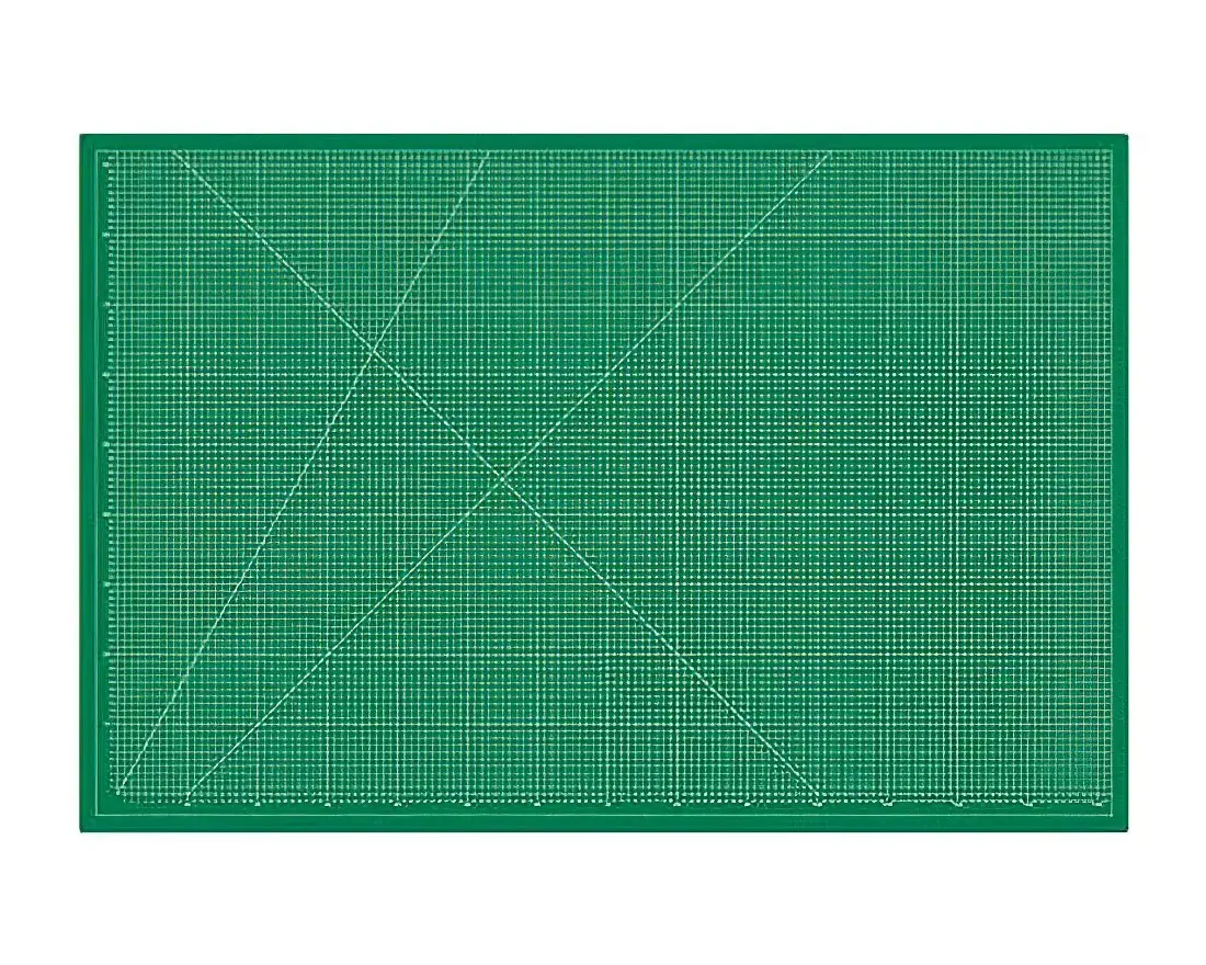 Donwei Řezací podložka na látky, patchwork DONWEI DW-111213, samosvorná, zelená, 100x150cm, tloušťka 3mm