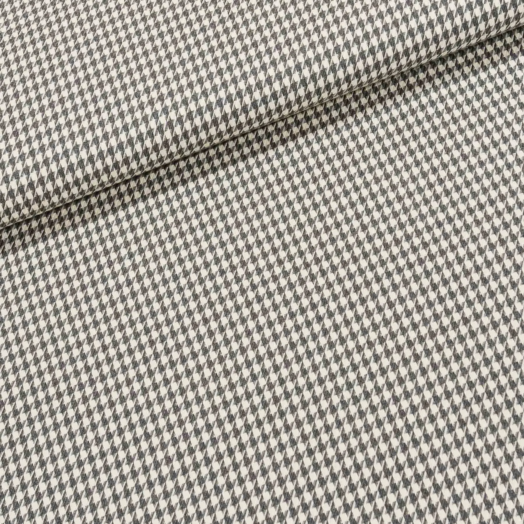 Šatovka směsová / kostýmovka 2888/01, šedo-bílé pepito, š.145cm (látka v metráži)