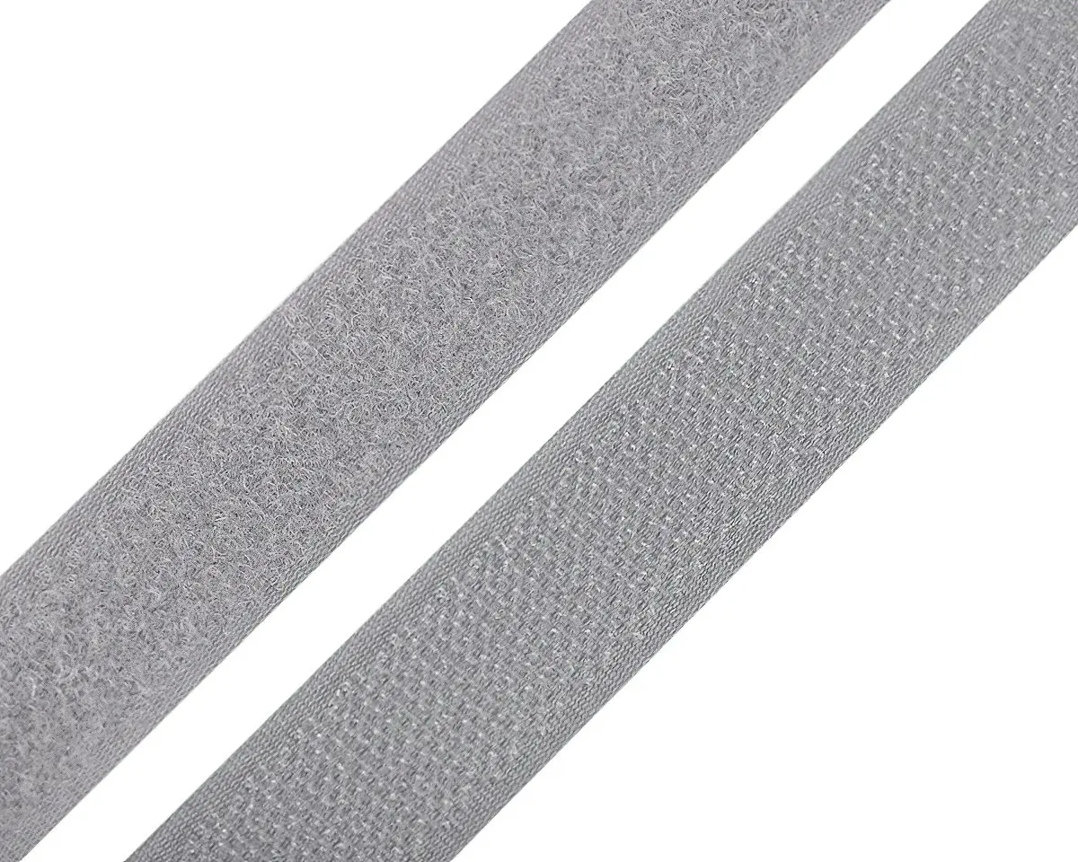 Stoklasa Suchý zip háček + plyš 740843/134 holubí šedá, šířka 2cm (v metráži)