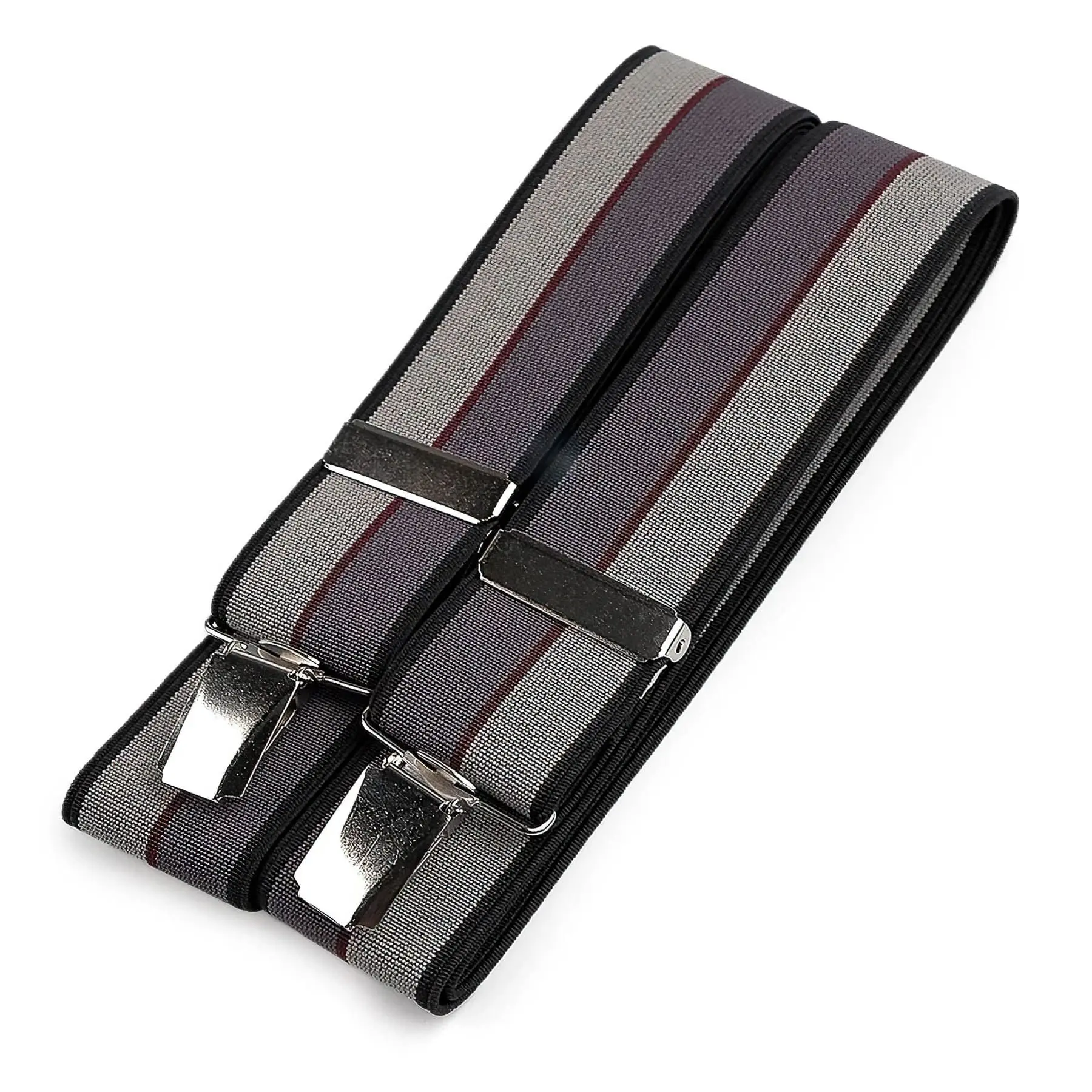 Stoklasa Šle pánské, délka 120cm, šíře 3,5cm, tvar Y, 650354/16 šedé proužkované