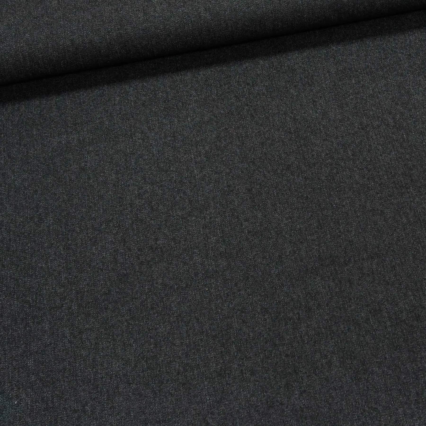 Směsová riflovina (denim, džínovina) 8696 0069, černá, š.150cm (látka v metráži)