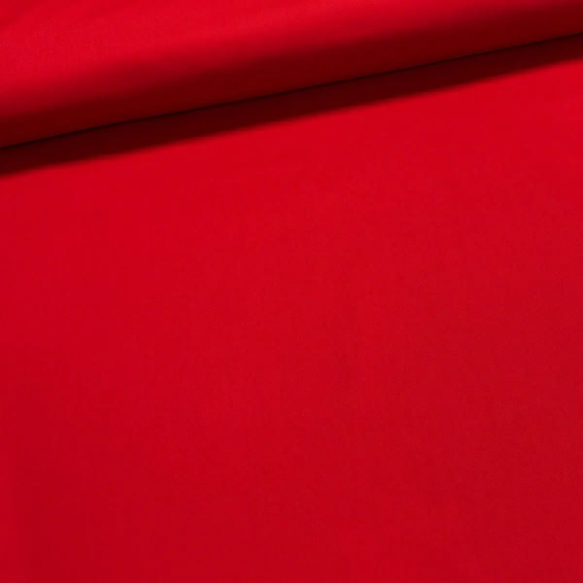Směsový kepr elastický BRIGSTON ELASTIC RED, jednobarevný červený, 250g/m2, š.150cm (látka v metráži)