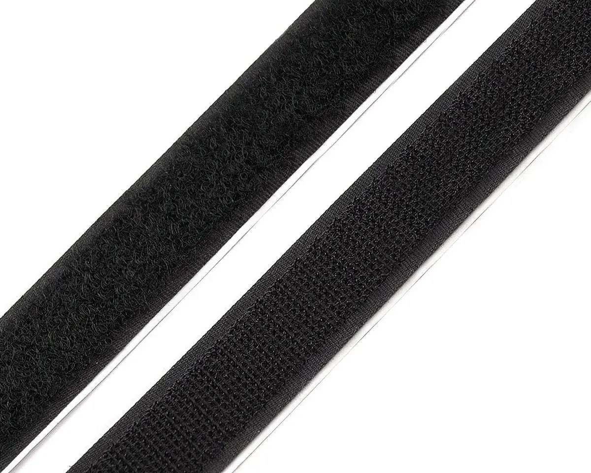 Stoklasa Suchý zip háček + plyš samolepící 070199 černý, šířka 2cm (v metráži)
