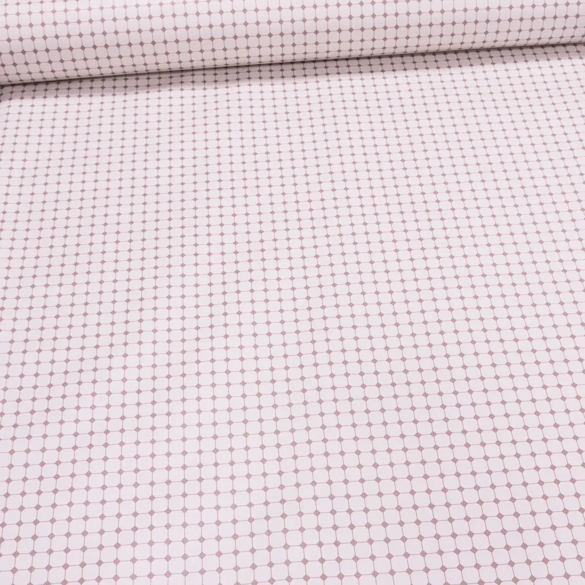 Ubrus PVC s textilním podkladem 1206-5 FANTASTIK, béžová kostka, š.140cm (metráž