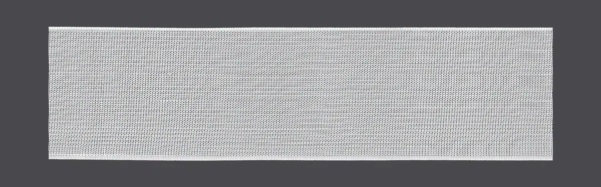 MAGAM Záclonová zpevňovací / začišťovací páska bez řasení, 12.75.000.3, transparentní, šířka 7,5cm (v metráži)