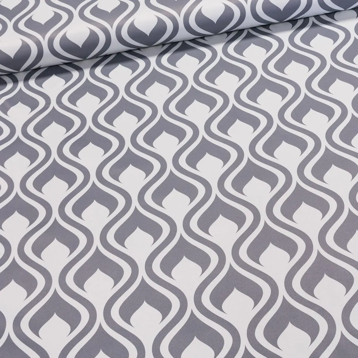 Orbytex zatemňovací závěs, blackout 10121/04 šedé plamínky, šířka 150cm (látka v metráži)