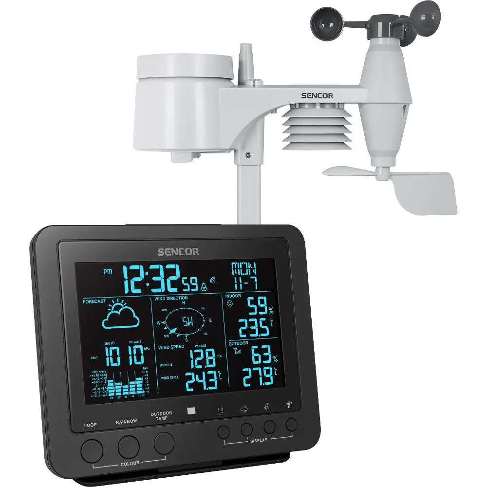 Profesionální meteostanice SENCOR SWS 9700
