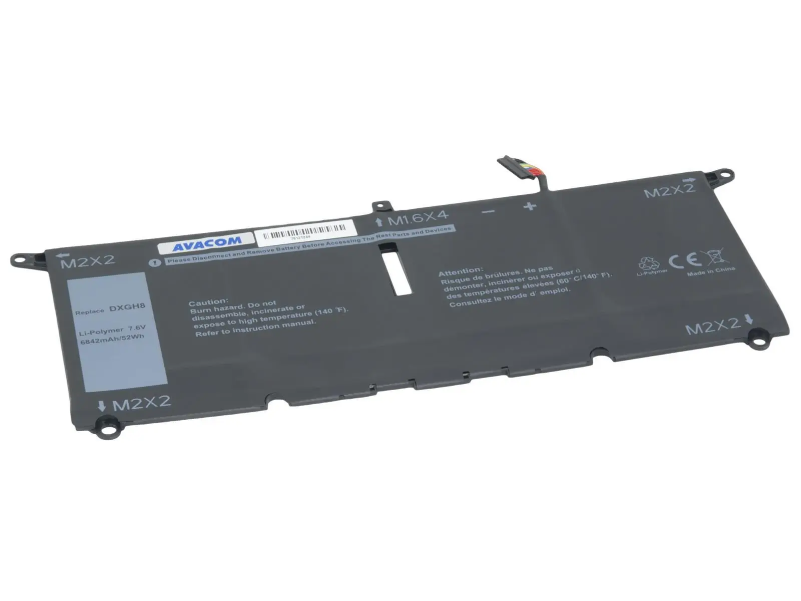 AVACOM baterie pro Dell XPS 9370, 9380 Li-Pol 7, 6V 6842mAh 52Wh