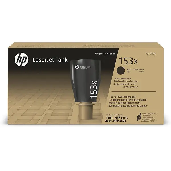Sada pro doplnění černého originálního toneru HP 153X LaserJet Tank (W1530X)