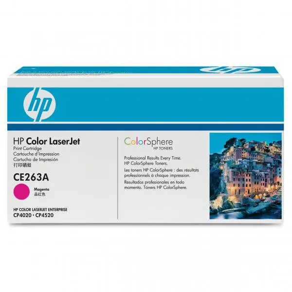 HP tisková kazeta purpurová, CE263A