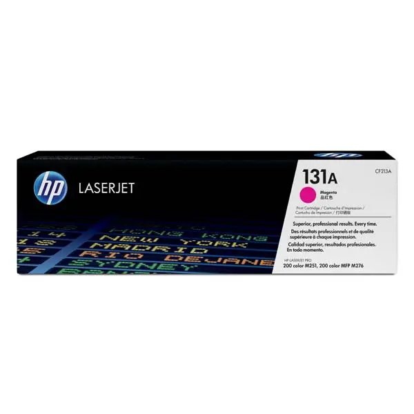 HP - toner č. 131A, CF213A, magenta (červený) pro laserové tiskárny