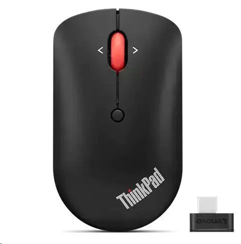 Lenovo ThinkPad USB-C/Kancelářská/Blue Track/2 400 DPI/Bezdrátová USB/Černá