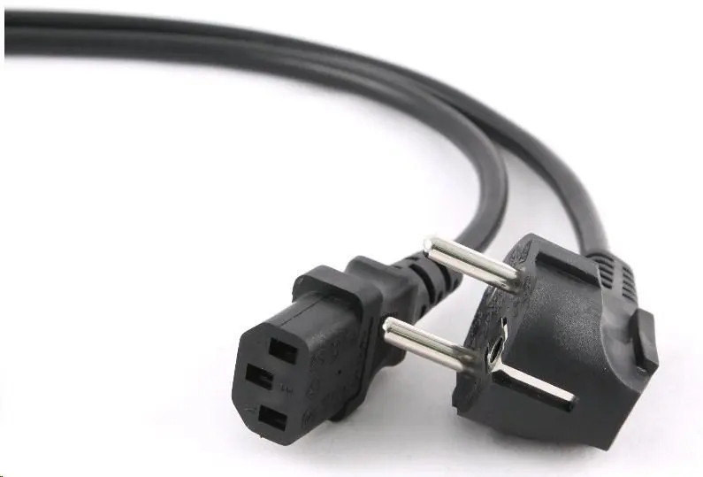 Gembird kabel síťový VDE 3m černá
