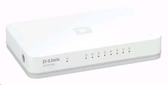 D-Link GO-SW-8G 8-Port GIGABIT EASY DESKTOP SWITCH