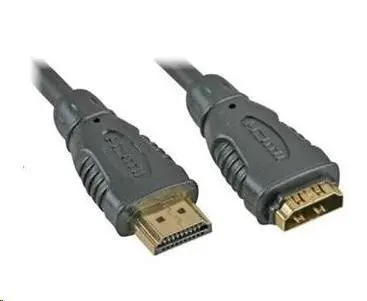 PremiumCord prodlužovací kabel HDMI, M/F, 1m