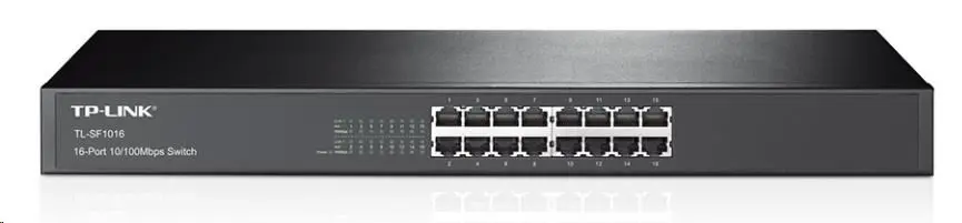 TP-Link TL-SF1016 16x 10/100Mbps Rackmount Switch