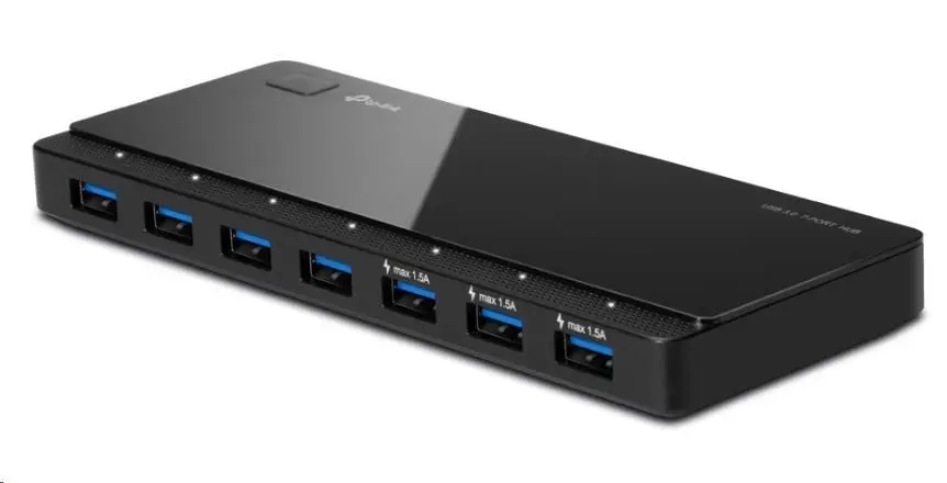 TP-Link 7 ports USB 3.0 Hub,Desktop, 12V/1.5A